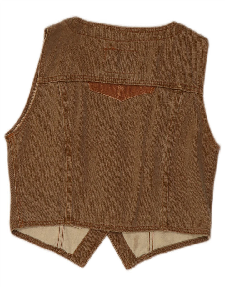Fordocks Damen Jeansweste UK 10 Small Brown