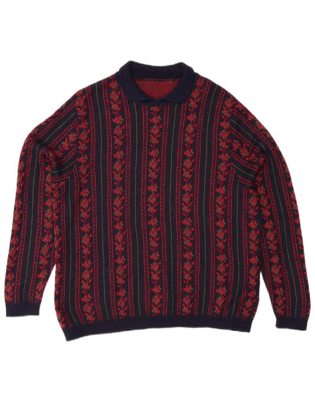 ST MICHAEL Damen Rollkragenpullover Pullover UK 16 Large Marineblau