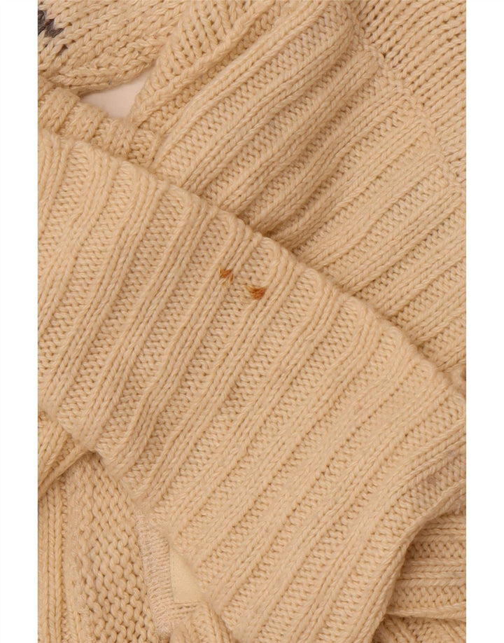 SUPERDRY Longline-Cardigan für Damen, Gr. 14, Mittel, gebrochenes Weiß