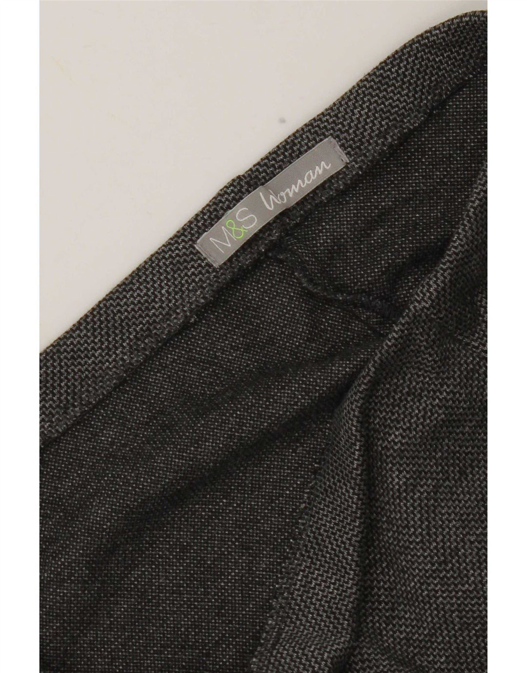 Marks & Spencer Damen-Freizeithose mit weitem Bein, W32 L27, Grau