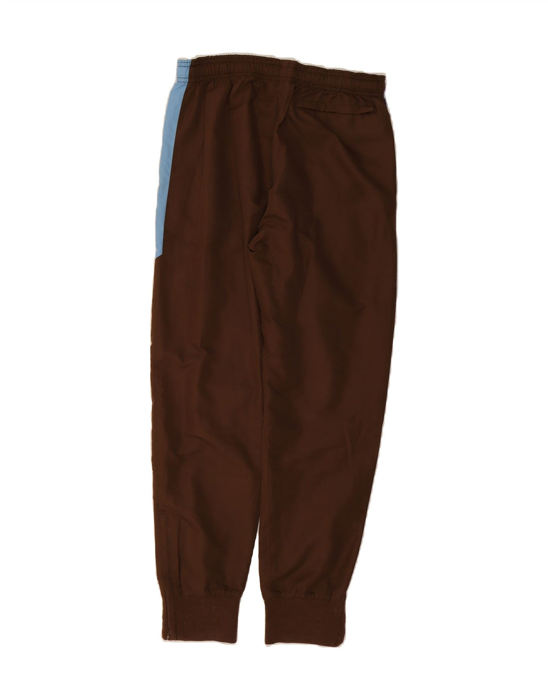 MACRON Boys Tracksuit Trousers Joggers 15-16 Years Small Brown Colourblock Vintage Macron and Second-Hand Macron from Messina Hembry 
