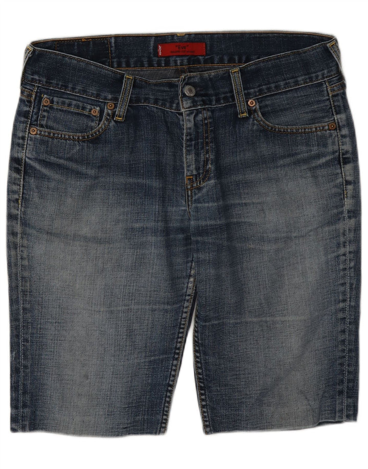 Levi's Damen 557 Denim Shorts W32 Große blaue Baumwolle