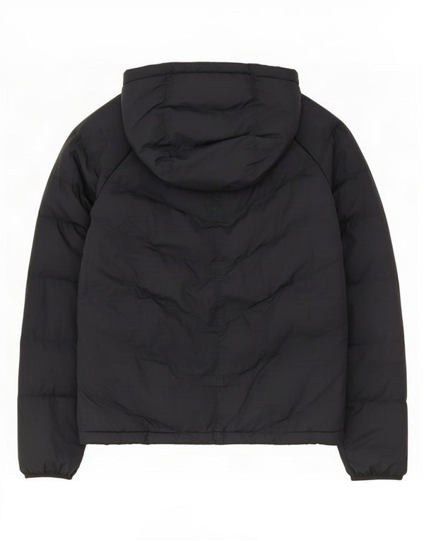 Nike Wattierte Jacke mit Kapuze für Jungen, 13–14 Jahre, XL, schwarzes Polyester