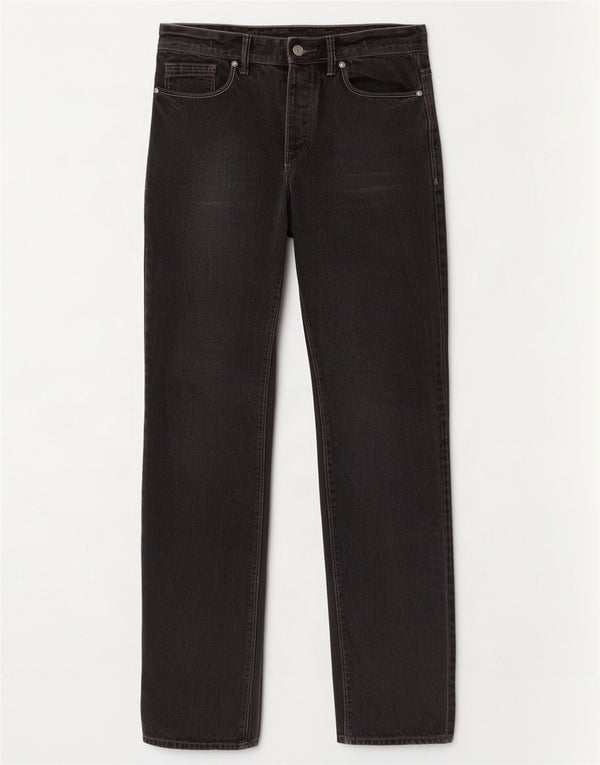 Calvin Klein Herren Rocker Straight Jeans W31 L34 Graue Baumwolle