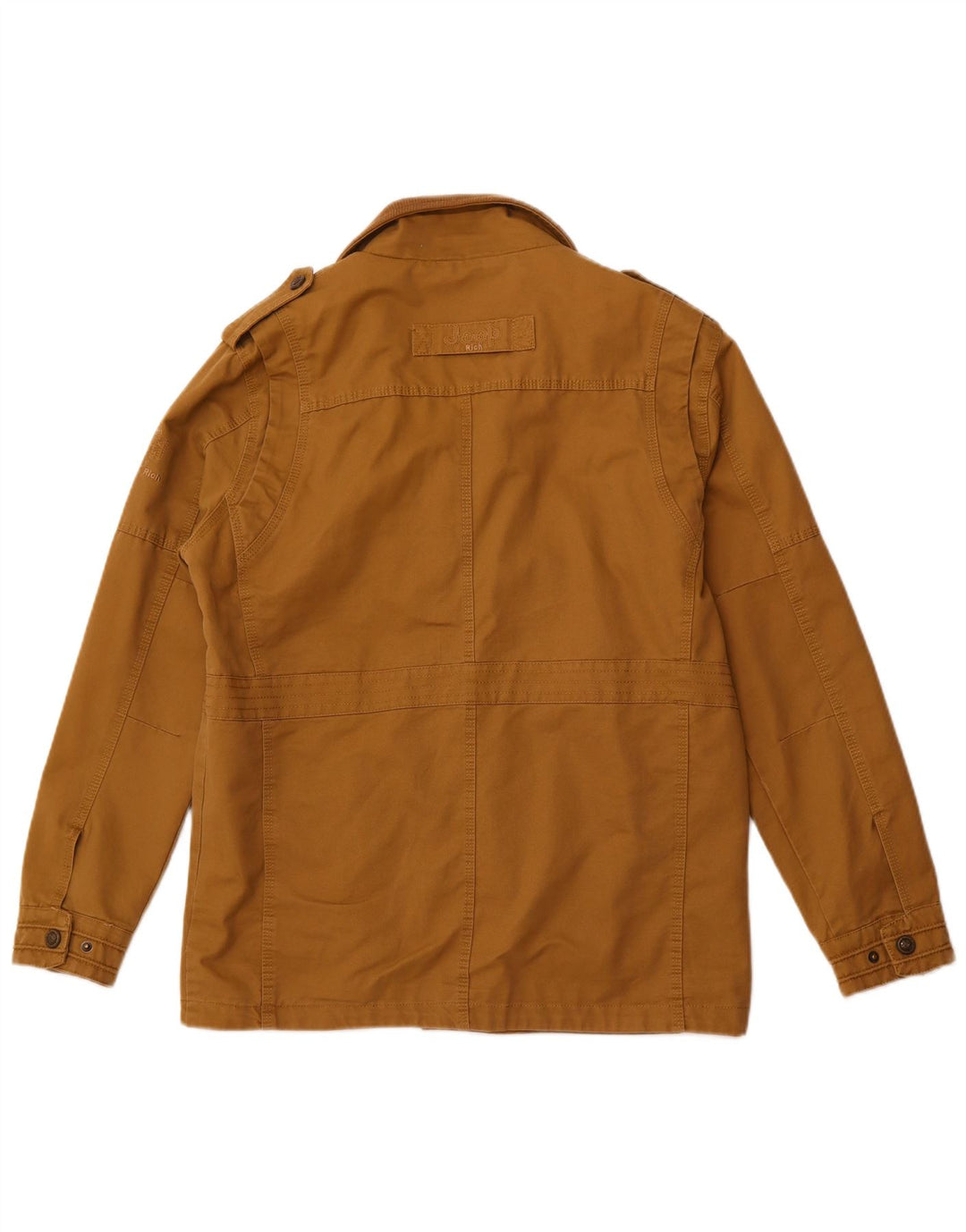 Jeep Rich Herren Militärjacke UK 42 XL Braun