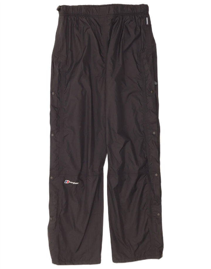 Berghaus Damen reguläre wasserdichte Hose UK 16 Large schwarzes Nylon