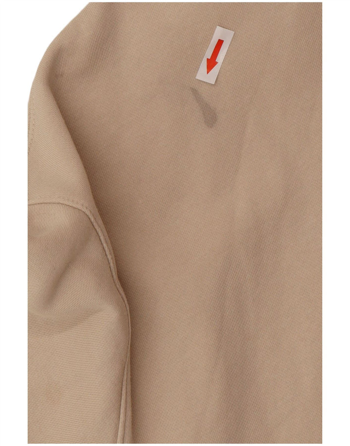 Nike Damen-Pullover mit übergroßem Kapuzenpullover, UK 14, mittelbeige Baumwolle