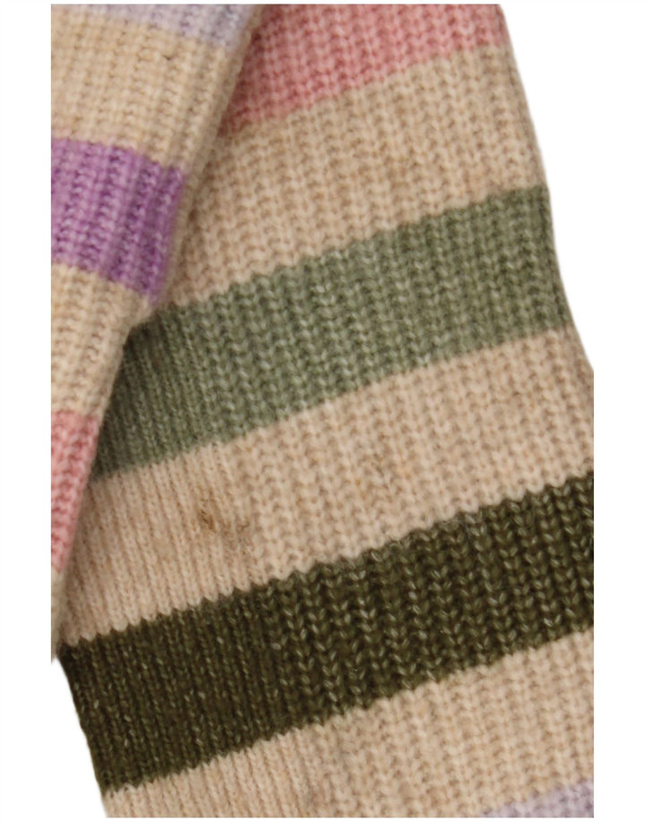Marks & Spencer Damen-Pullover mit V-Ausschnitt, UK 16, Größe L, mehrfarbig