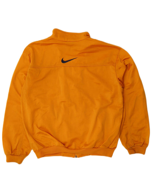 Nike Jungen-Trainingsanzug-Top-Jacke, 13–14 Jahre, XL, gelbes Polyester