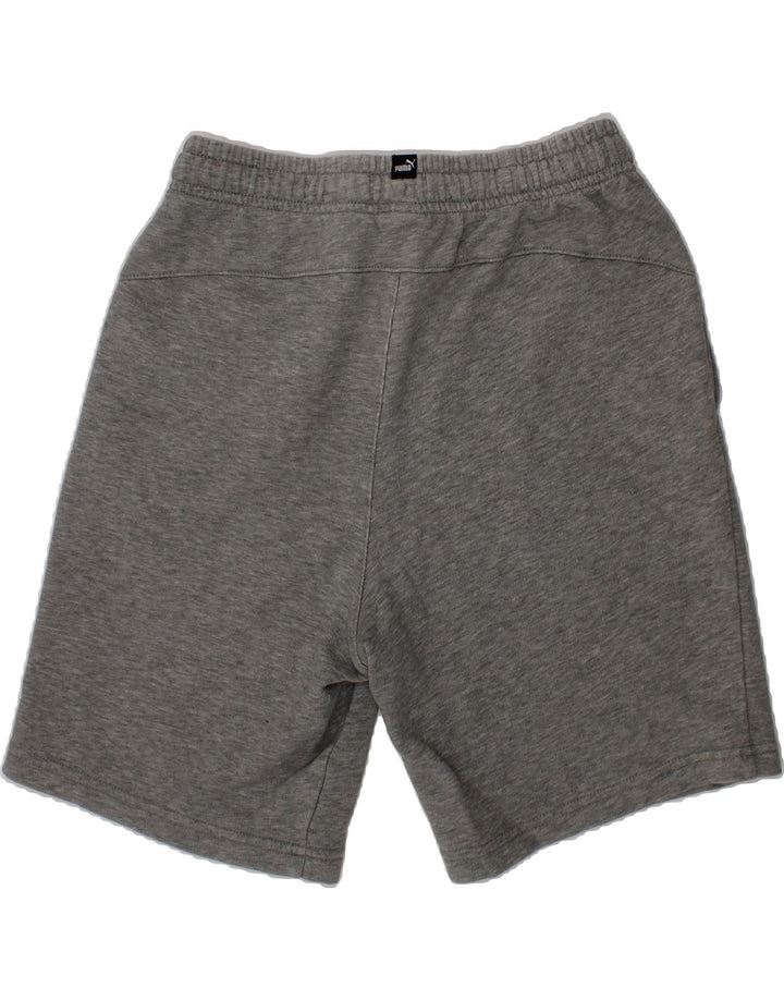 PUMA Boys Sport Shorts 13-14 Years XL Grey Vintage Puma and Second-Hand Puma from Messina Hembry 