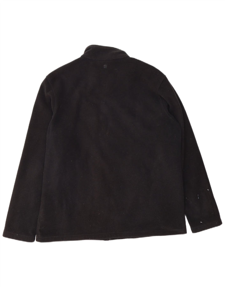 Mountain Warehouse Herren-Fleecejacke, UK 42, XL, Schwarz, Polyester