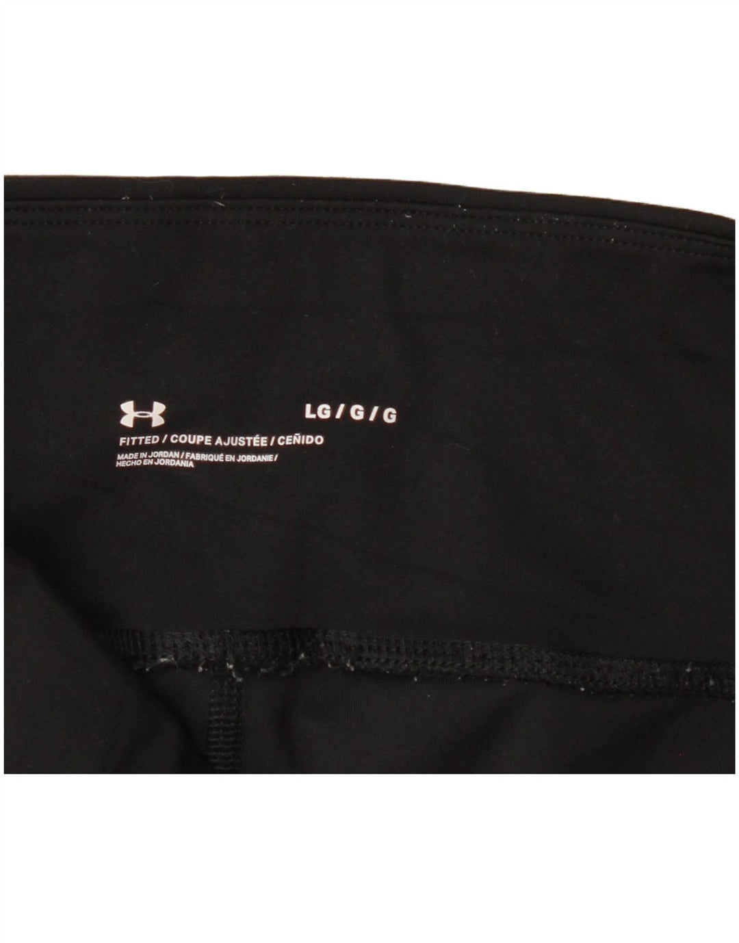Under Armour Damen Leggings UK 14 Large Schwarz