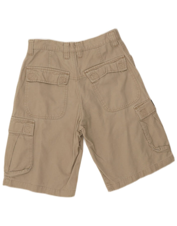 FREEGO Herren Cargoshorts W30 Mittelbeige Baumwolle