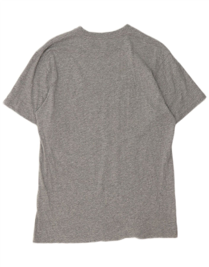 Vans Herren-T-Shirt mit Grafik, mittelgraue Baumwolle