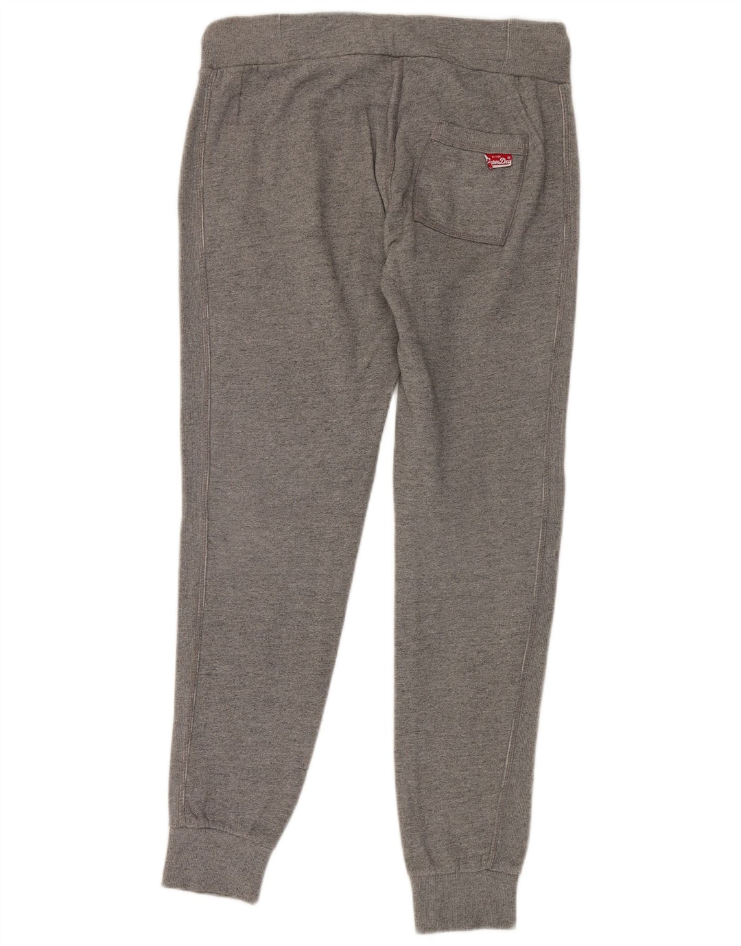 Superdry Damen-Trainingshose, Jogginghose, Größe 46, Grau, Baumwolle