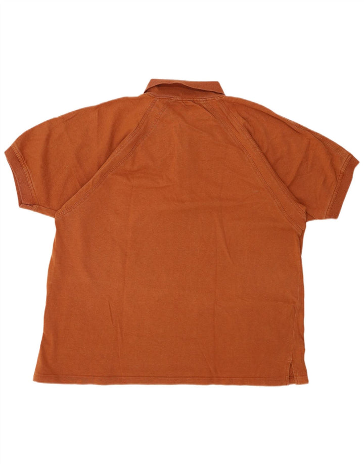 RIFLE Herren Poloshirt XL Braun Baumwolle