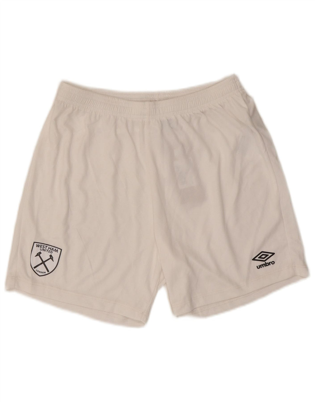 Umbro Herren West Ham United F.C. Sportshorts Mittelweißes Polyester