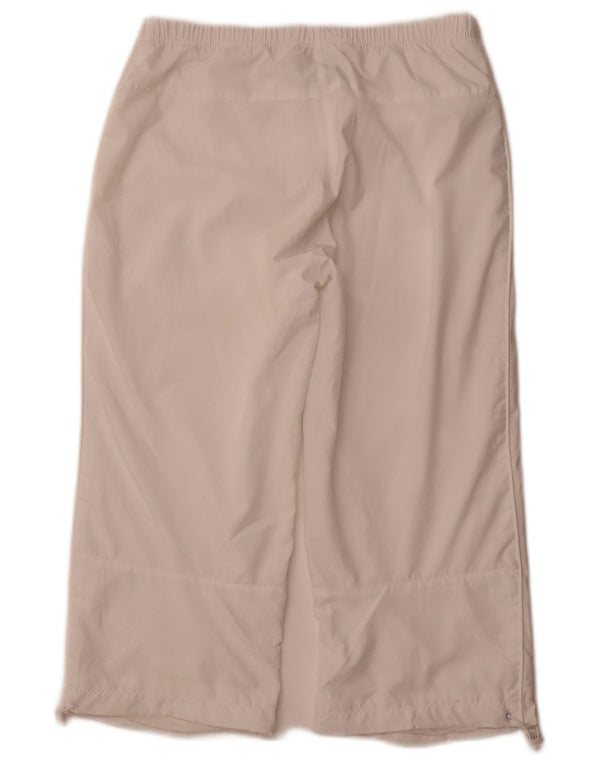 NIKE Capri-Trainingshose für Damen, UK 8/10, Größe S, Weiß, Sport