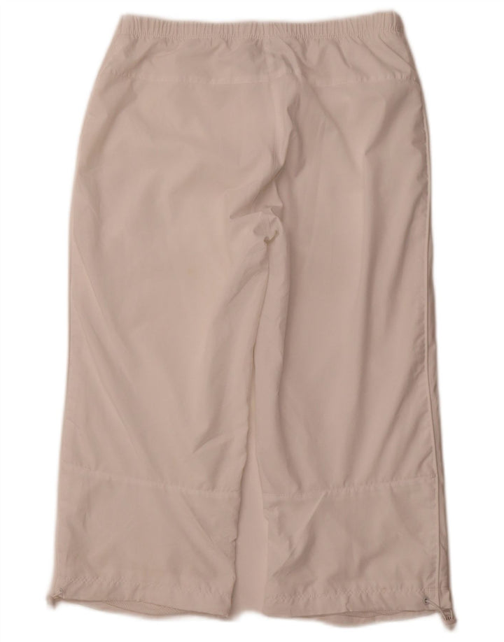 NIKE Capri-Trainingshose für Damen, UK 8/10, Größe S, Weiß, Sport