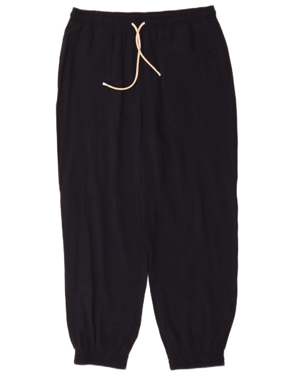 Zara Damen-Trainingshose, Jogginghose, XL, Marineblau, Polyester