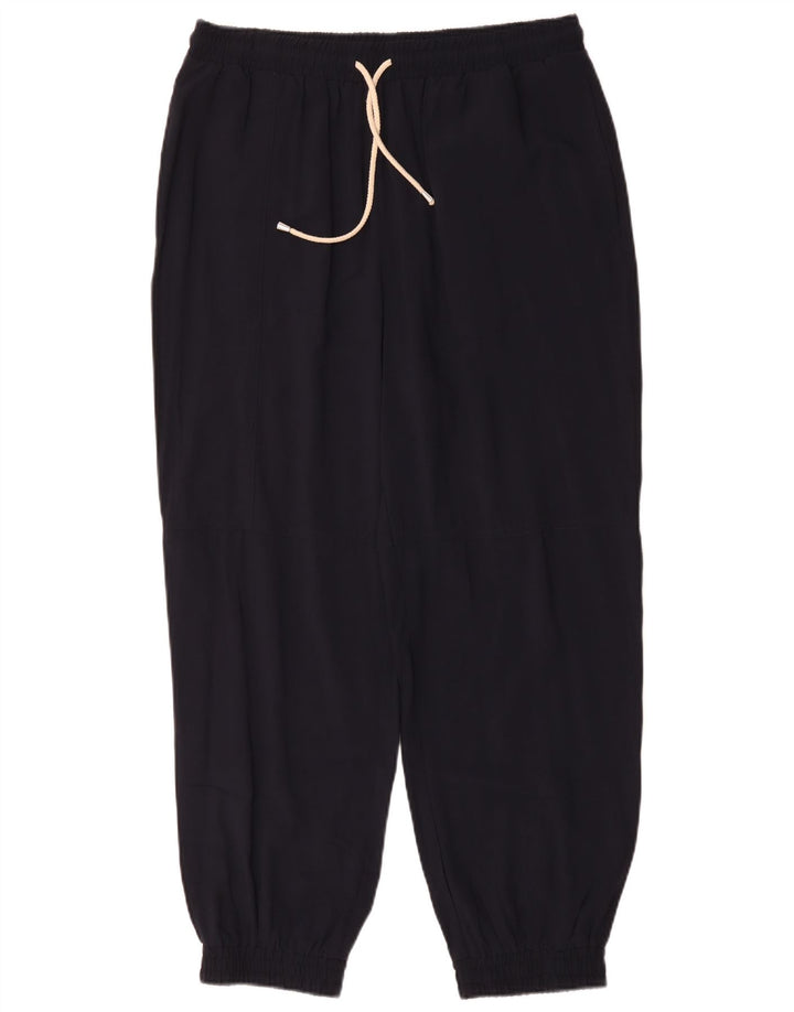 Zara Damen-Trainingshose, Jogginghose, XL, Marineblau, Polyester