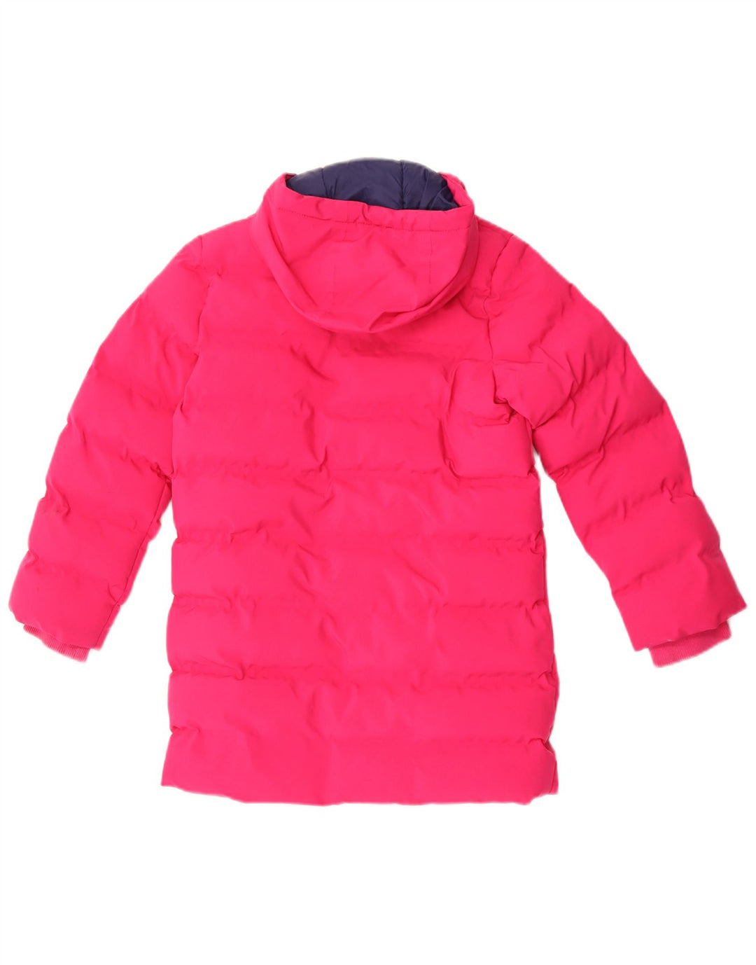 Joules Wattierte Jacke mit Kapuze für Mädchen, 8–9 Jahre, Rosa, Polyester