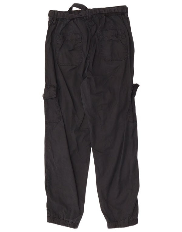 Marks & Spencer Damen Jogger-Cargohose UK 10 Small W28 L27 Schwarz