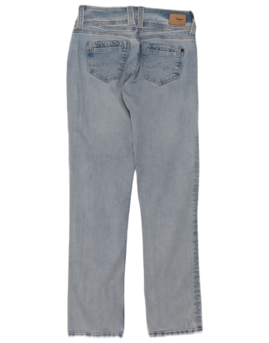 PEPE Jeans Damen Straight W29 L32 Blaue Baumwolle