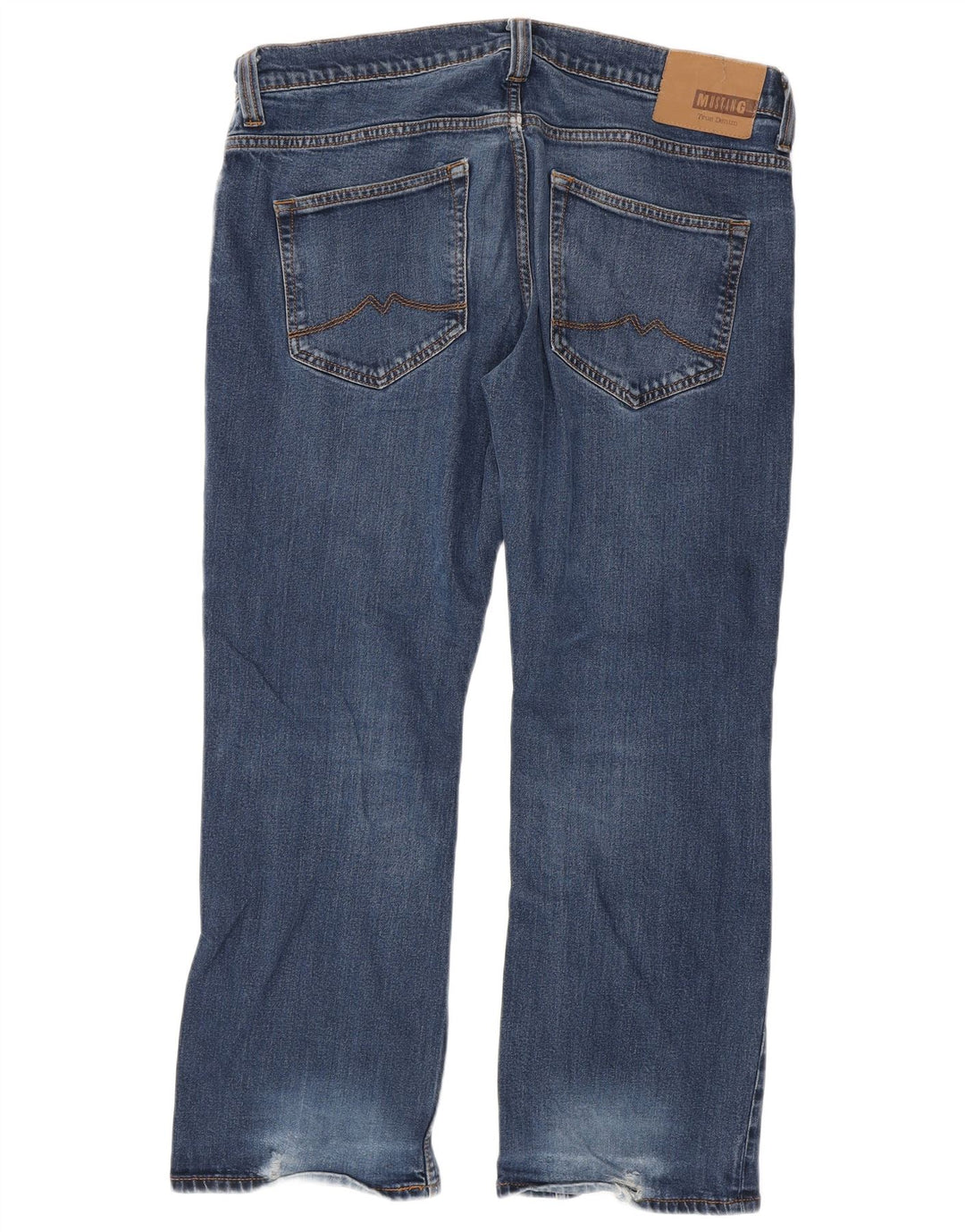 MUSTANG Herren Straight Jeans W38 L29 Blau