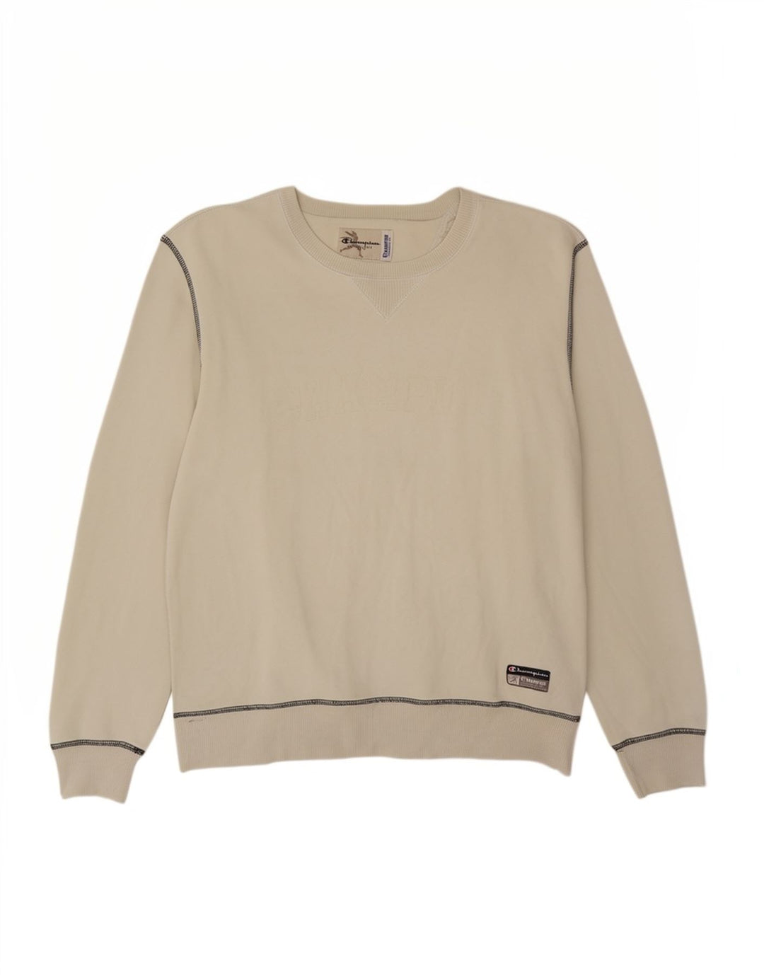 Champion Herren-Sweatshirt-Pullover, mittelweiße Baumwolle