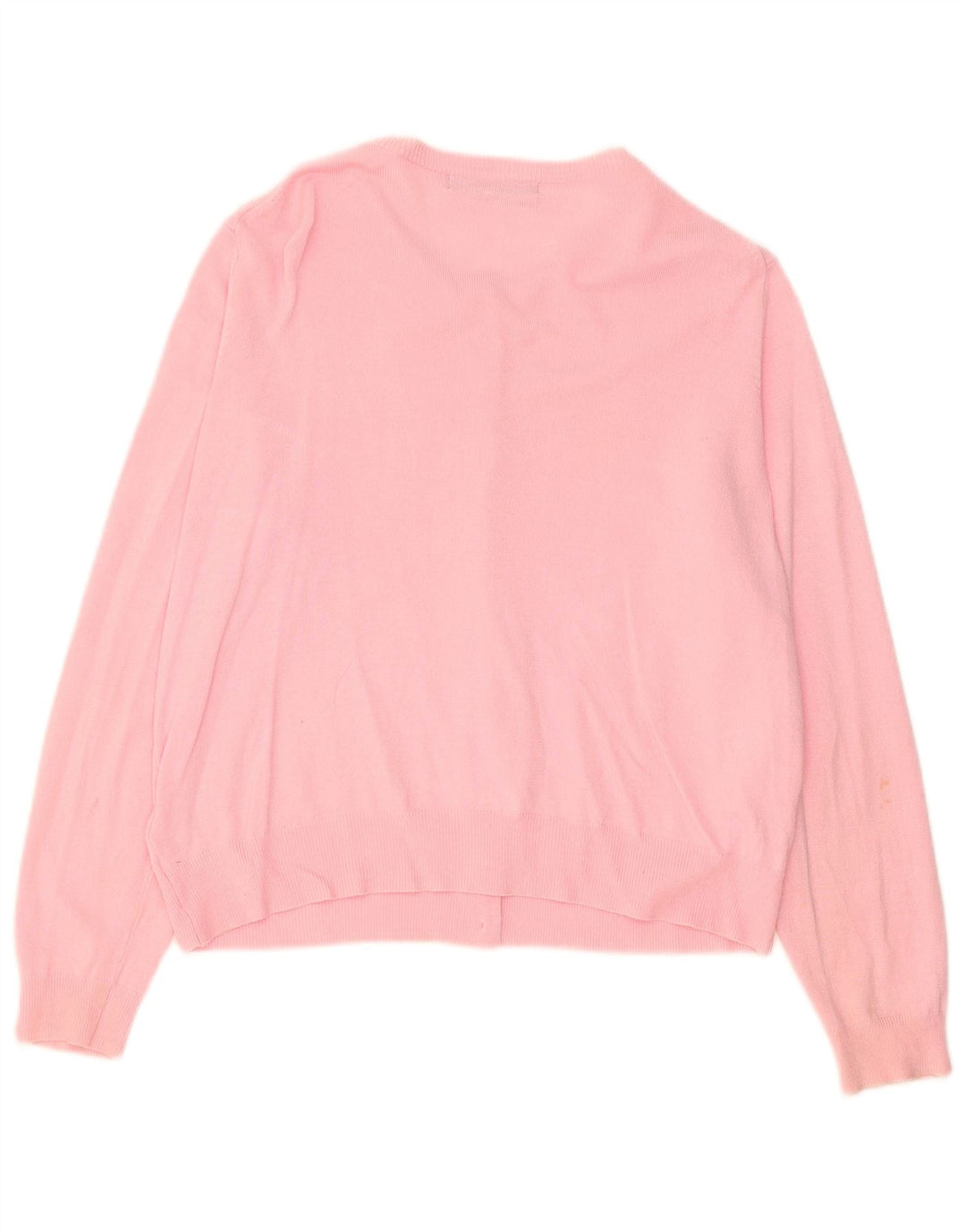 Marks & Spencer Damen-Cardigan-Pullover UK 14 Große rosa Viskose