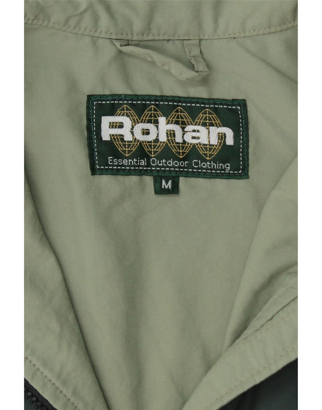 Rohan Herren Anorakjacke UK 38 Mittelgrünes Polyamid