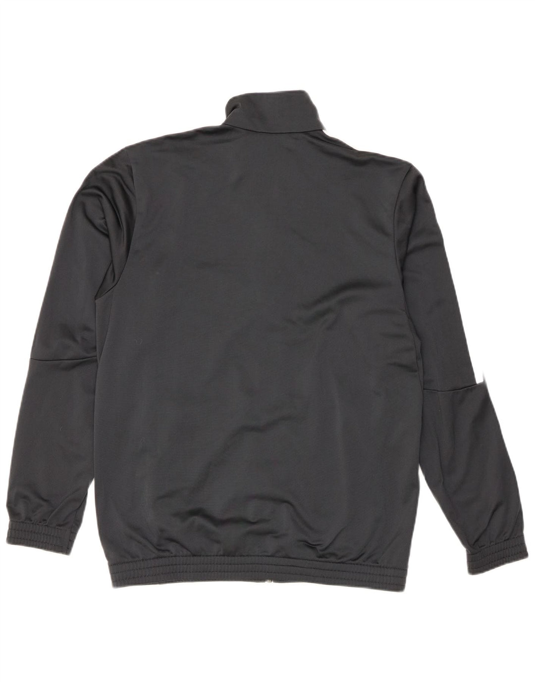 Adidas Herren Trainingsanzug Top Jacke UK 40/42 Mittelgraues Polyester