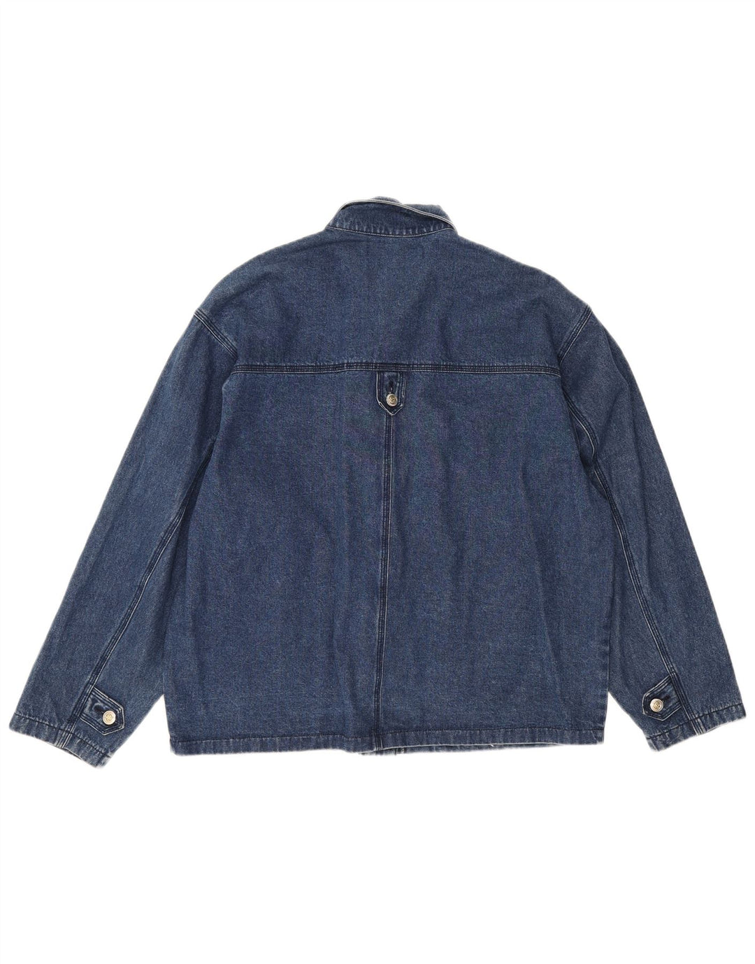 St. Bernard Damen Übergroße Jeansjacke UK 14/16 Große blaue Baumwolle