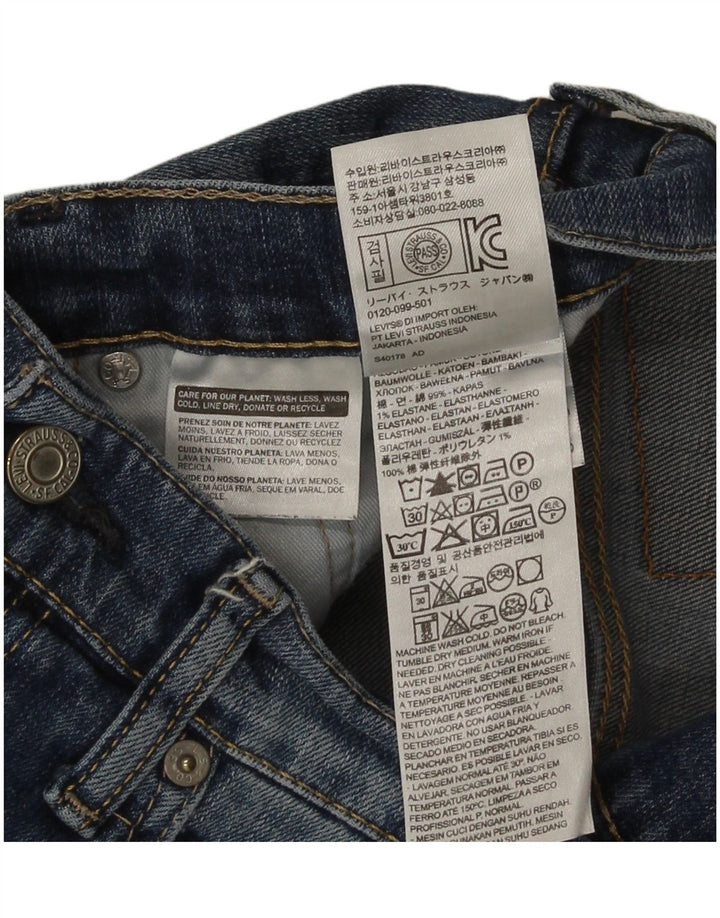 Levi's Herren 511 Slim Jeans W32 L34 Blaue Baumwolle