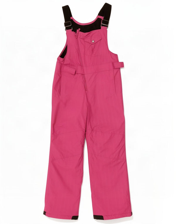 Columbia Mädchen-Latzhose, Skihose, 14–15 Jahre, rosa Nylon