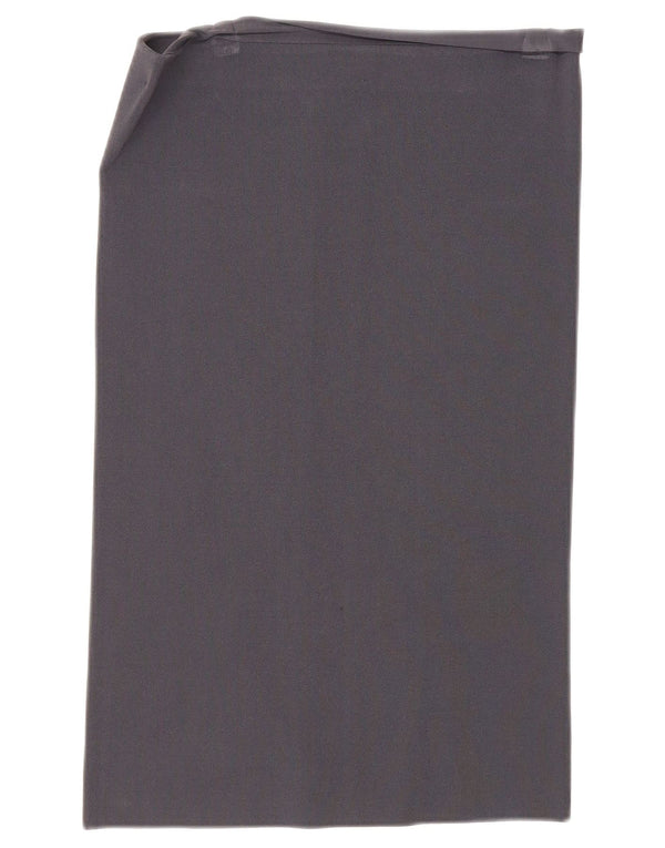 Calvin Klein Jeans Damen-Rock mit hoher Taille, gerader Rock, XL, W30, graue Viskose