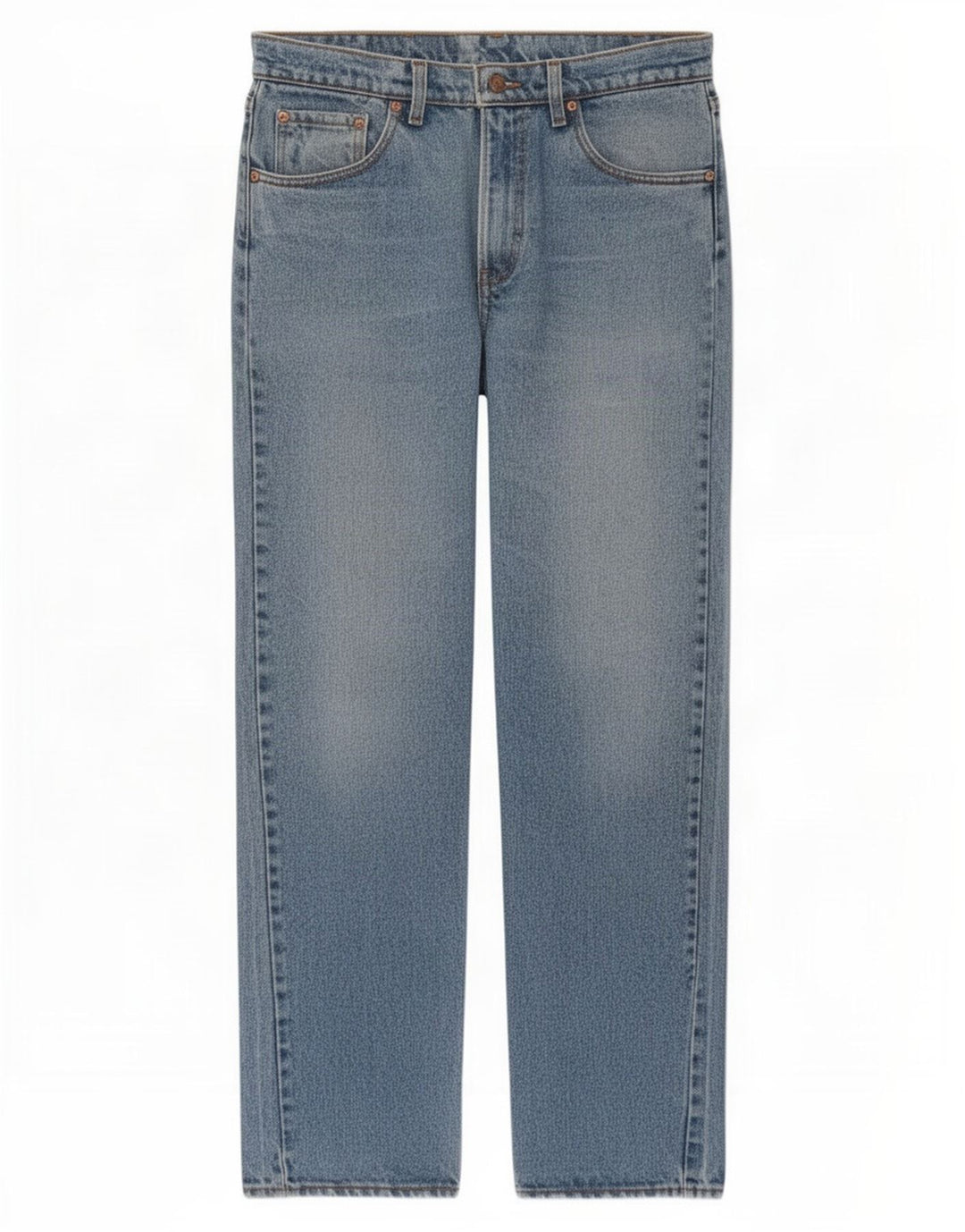 Levi's Herren 565 Straight Jeans W34 L32 Blaue Baumwolle