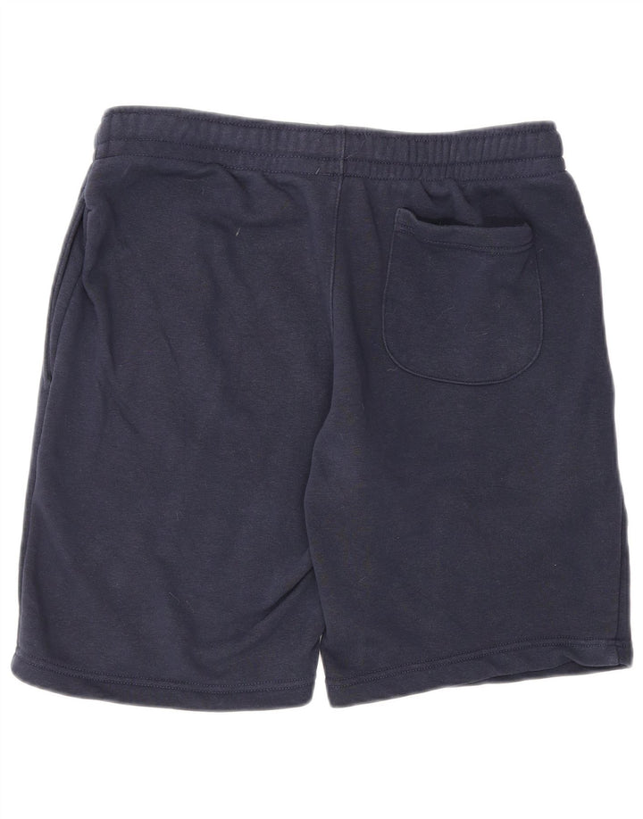 Champion Damen Graphic Sport Shorts UK 14 Large Marineblau