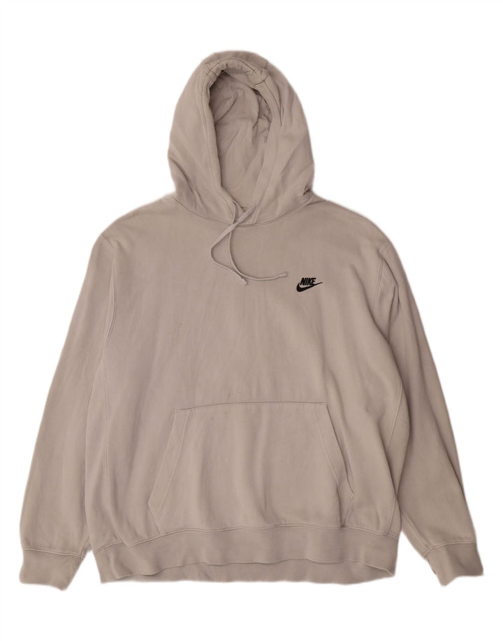 NIKE Mens Hoodie Jumper XL Grey Cotton Vintage Nike and Second-Hand Nike from Messina Hembry 