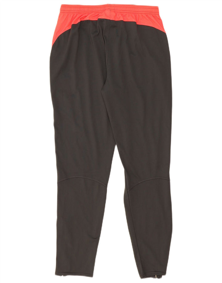 Nike Herren Dri Fit Trainingshose Mittelgraues Colourblock-Polyester