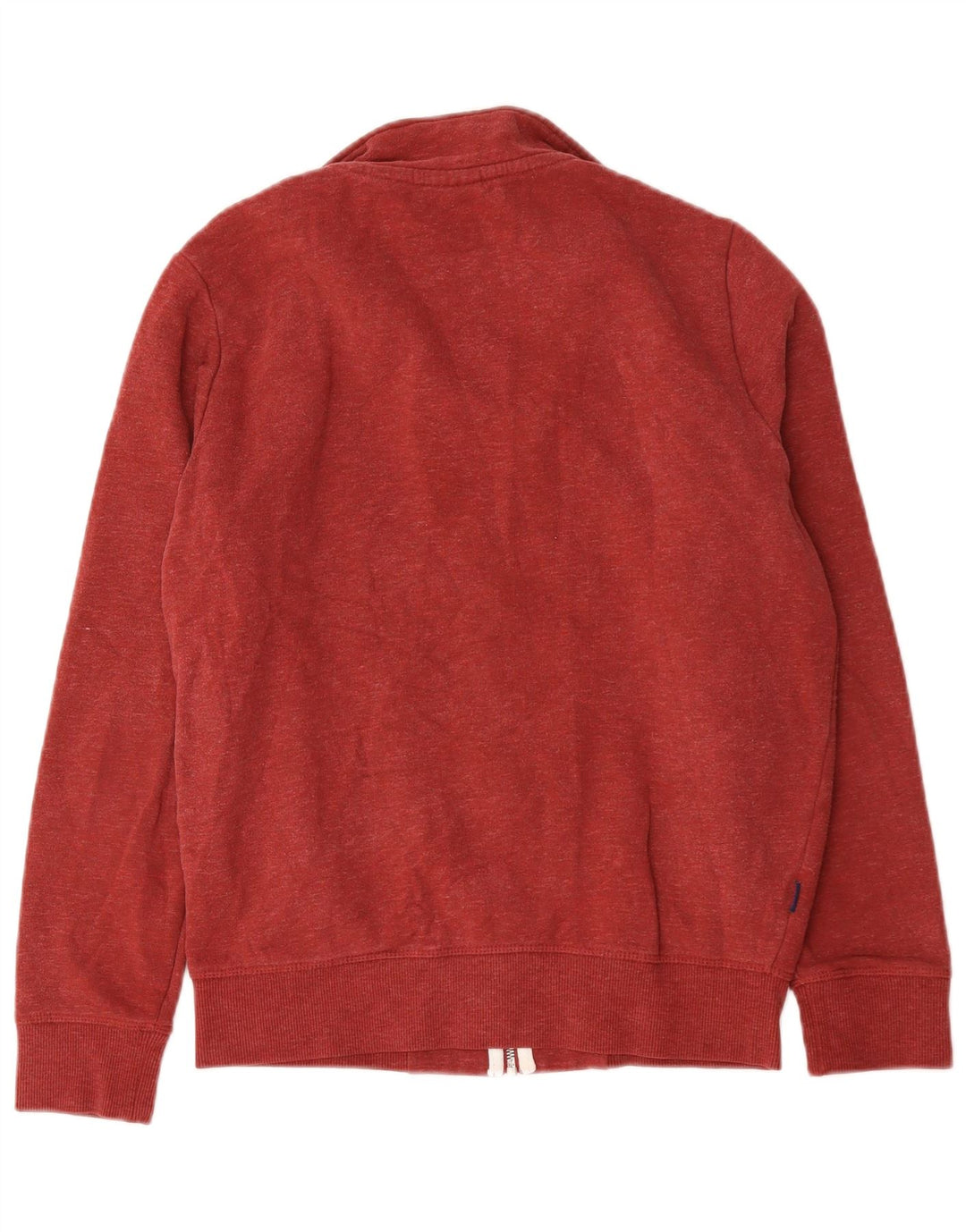 Superdry Herren-Trainingsanzugoberjacke aus mittelroter Baumwolle