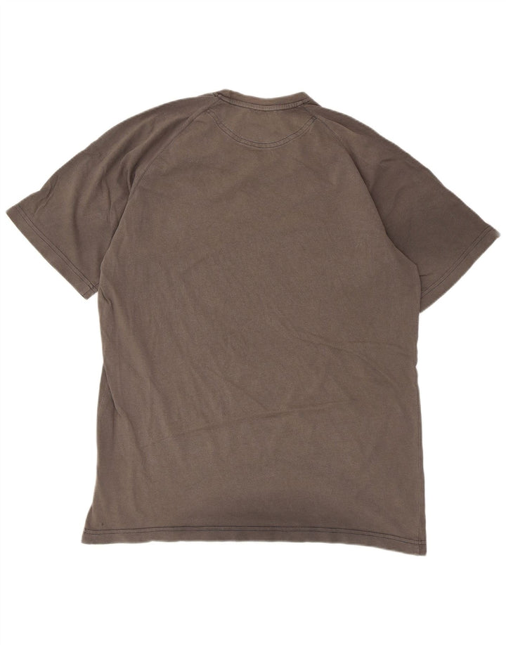 Adidas Herren T-Shirt Top Large Grau Baumwolle