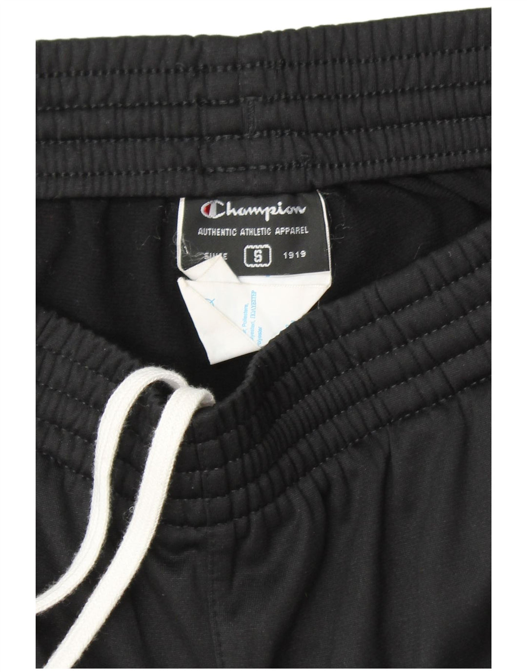 CHAMPION Herren-Trainingshose, Größe S, Schwarz, Polyester