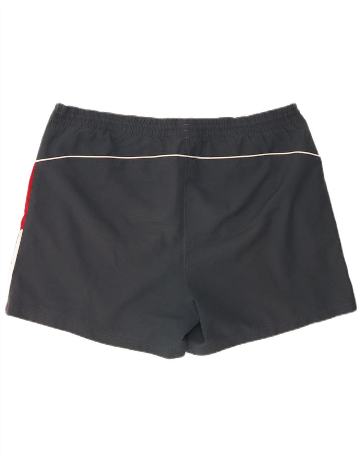 Adidas Herren Sport Shorts 2XL Grau Colourblock