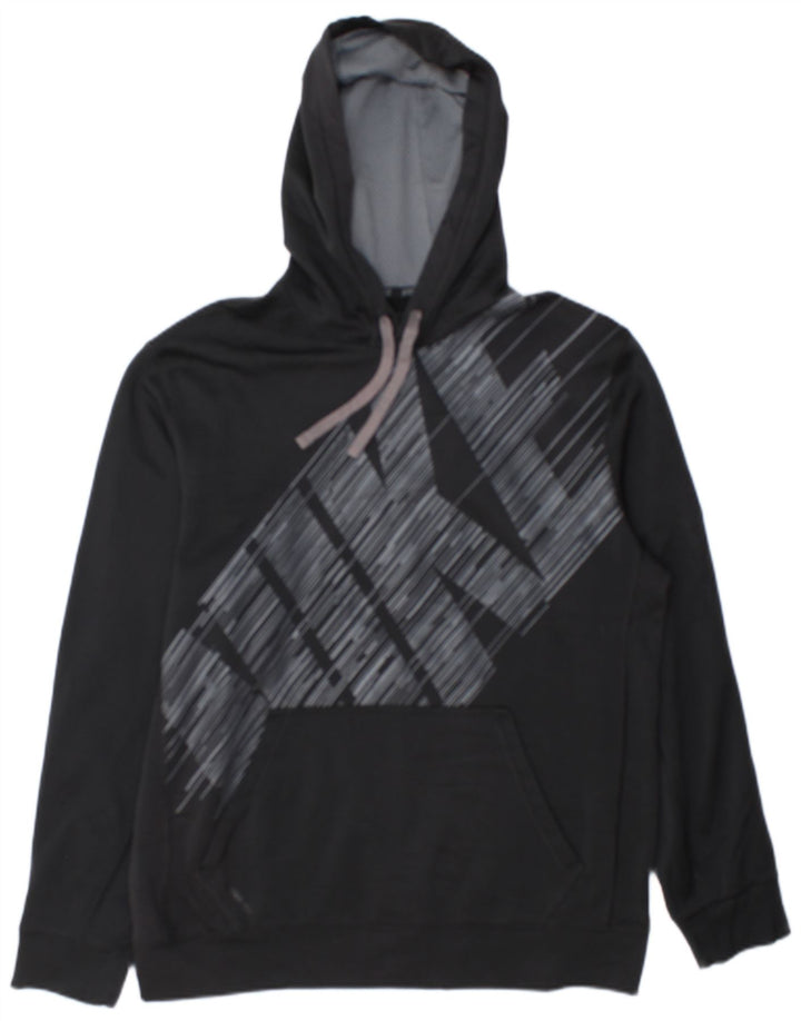 Nike Herren Therma-Fit Graphic Hoodie Pullover Medium Marineblau Polyester