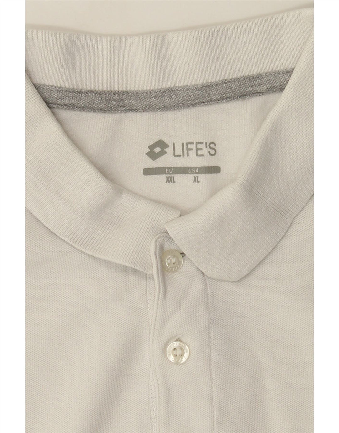 Lotto Herren Life's Poloshirt XL Weiß