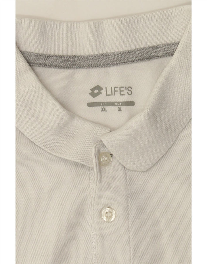 Lotto Herren Life's Poloshirt XL Weiß