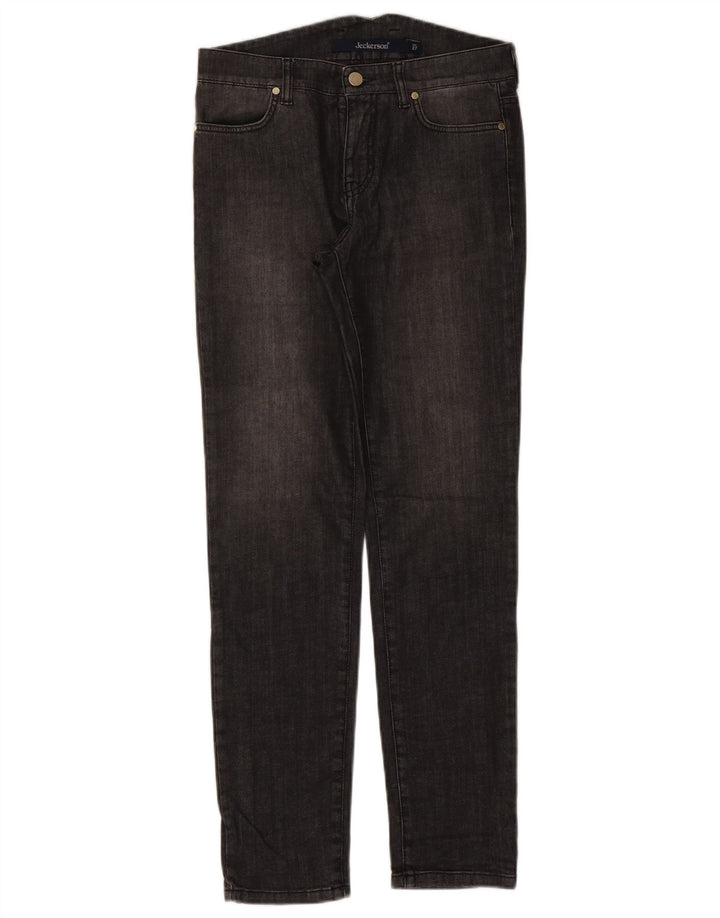 Jeckerson Damen Slim Jeans W27 L29 Schwarze Baumwolle