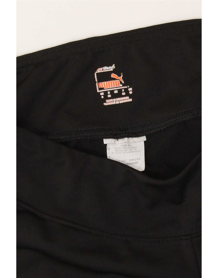 Puma Damen Capri-Trainingshose, Gr. 10, Größe S, Schwarz